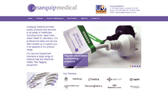 Desktop Screenshot of anaequip.com.au